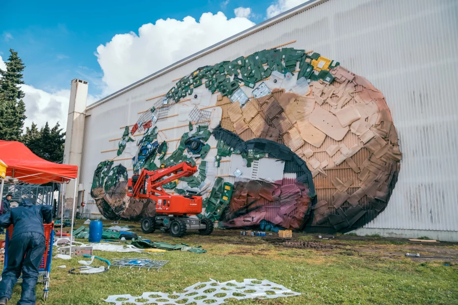 Bordalo - Festival Internationnal de Bègles, Bordeaux Métropole - Milmurs production - Art-Mural - Street-art