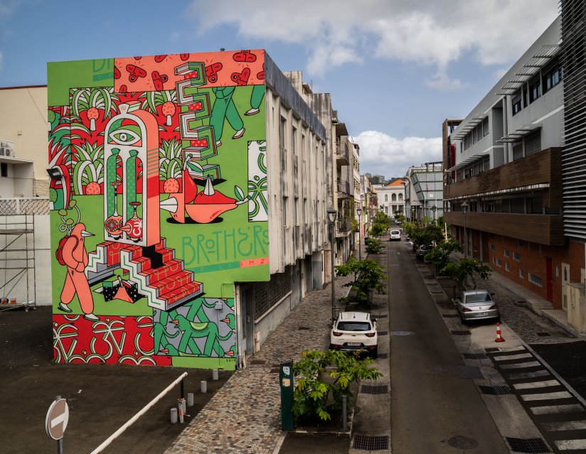Milmurs production, Street-art, Martinique, Montréal, Réalisations