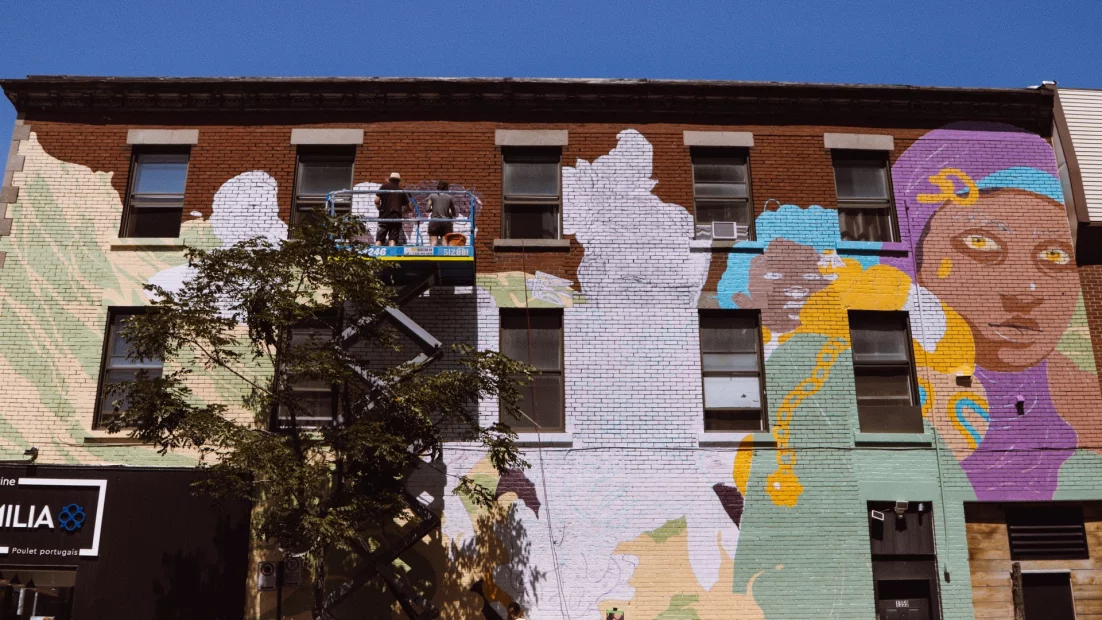 Doras - festival montréal 2022 - Milmurs Production - Street-Art - Art-mural