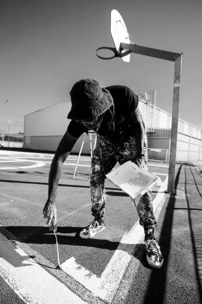 Conviés par Nadau Architecture, Milmurs a eu le privilège de produire la première édition du festival international d'art mural de la ville de Bègles.