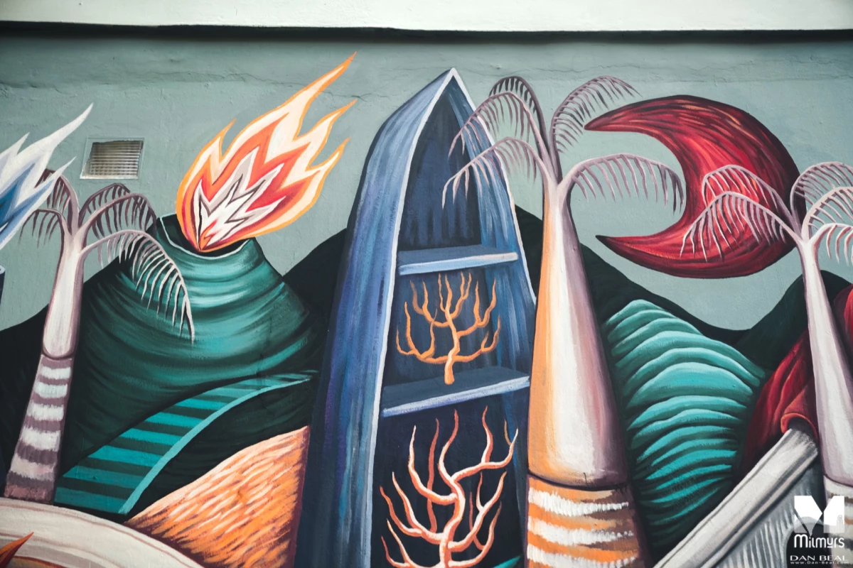 Milmurs production, Street-art, Martinique, Montréal, Loraine Motti - festival fort de france 2020