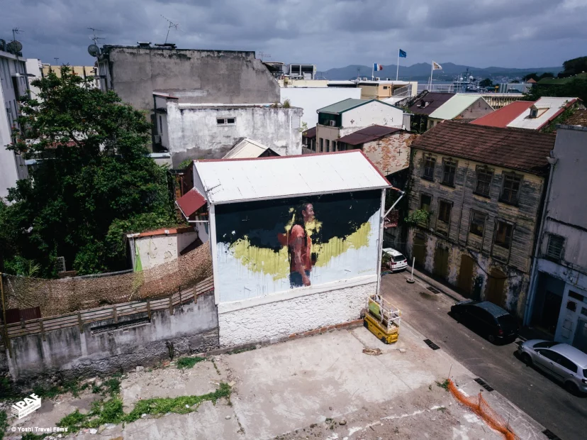 La première édition du Festival Milmurs à Fort-de-France a transformé le centre ville et le quartier des Terres Sainville, en un véritable musée à ciel ouvert.