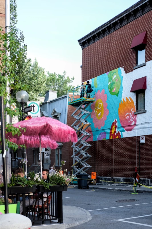 Milmurs production, Street-art, Martinique, Montréal, Nikki - festival Montréal 2022