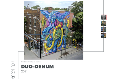Milmurs production, Street-art, Martinique, Montréal, PAM Montréal 2021